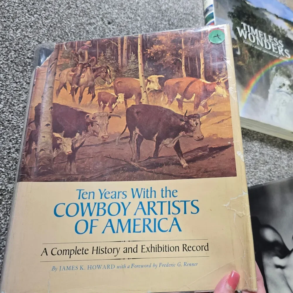 1976 Vintage Cowboy Artists Of America Howard 1st Edition